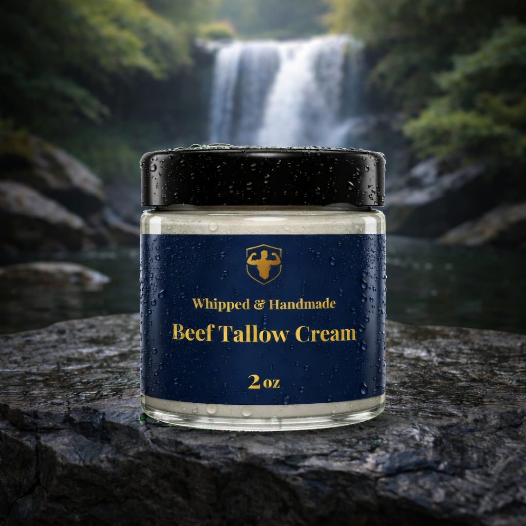 100% Organic, Whipped Beef Tallow Cream - 2oz