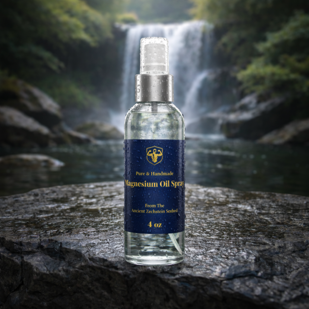 100% Natural, Magnesium Oil Spray - 4oz